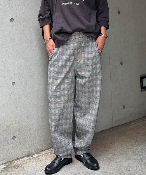 LBC(エルビーシー)の「らくぬくシェフパンツ(その他パンツ・レディース・ブラック/オフホワイト/オリーブ/チェック/ダークネイビー・M/L)」の11枚目の写真
