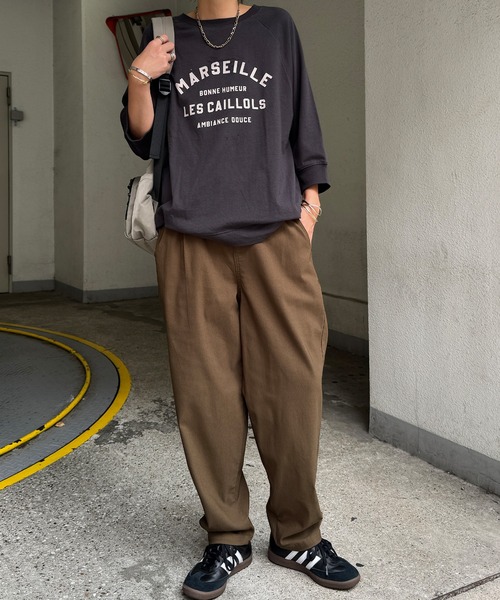 LBC(エルビーシー)の「らくぬくシェフパンツ(その他パンツ・レディース・ブラック/オフホワイト/オリーブ/チェック/ダークネイビー・M/L)」の6枚目の写真