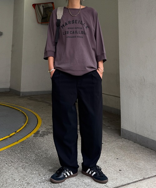 LBC(エルビーシー)の「らくぬくシェフパンツ(その他パンツ・レディース・ブラック/オフホワイト/オリーブ/チェック/ダークネイビー・M/L)」の10枚目の写真