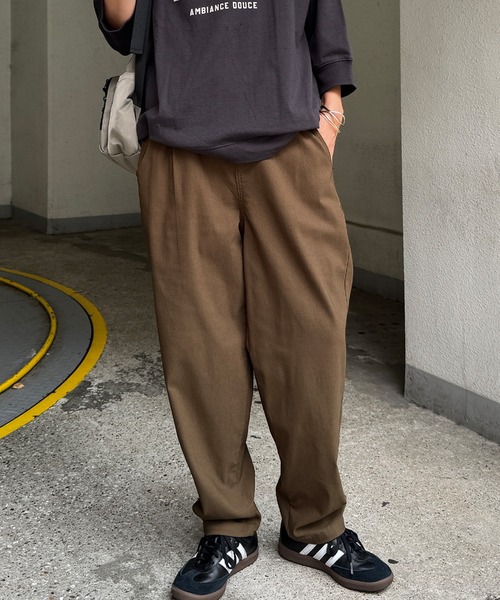 LBC(エルビーシー)の「らくぬくシェフパンツ(その他パンツ・レディース・ブラック/オフホワイト/オリーブ/チェック/ダークネイビー・M/L)」の15枚目の写真