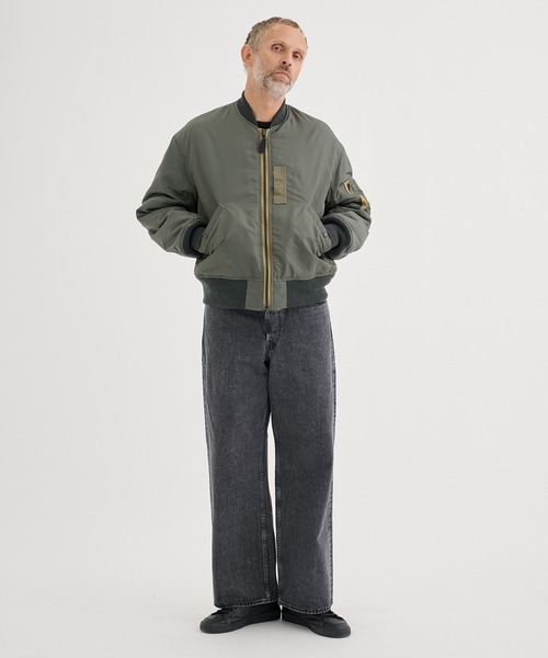 marka（マーカ）の「【MARKA/マーカ】WIDE LEG JEANS（デニムパンツ・メンズ・ブラック・2/1）」の3枚目の写真