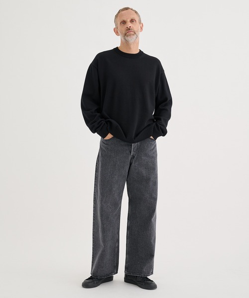 marka（マーカ）の「【MARKA/マーカ】WIDE LEG JEANS（デニムパンツ・メンズ・ブラック・2/1）」の4枚目の写真