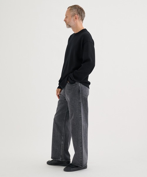 marka（マーカ）の「【MARKA/マーカ】WIDE LEG JEANS（デニムパンツ・メンズ・ブラック・2/1）」の5枚目の写真