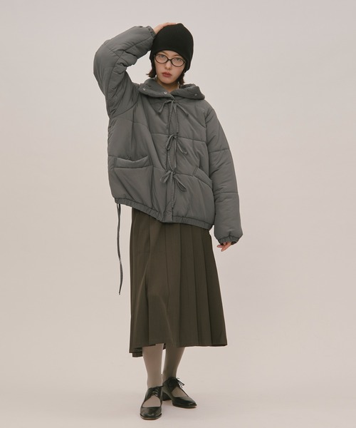 side pleats skirt / サイドプリーツスカート（スカート）｜loin nuit