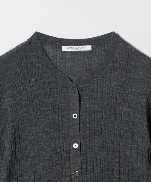 セール】アルパカブレンド ランダムリブ ヘンリーネックプルオーバー