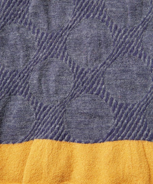 gomme（ゴム）の「縮絨ドットストール（ストール/ショール・レディース・アイボリー/グレー/チャコールグレー/レッド・FREE）」の18枚目の写真