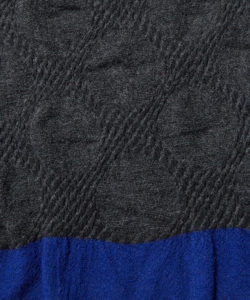 gomme（ゴム）の「縮絨ドットストール（ストール/ショール・レディース・アイボリー/グレー/チャコールグレー/レッド・FREE）」の21枚目の写真