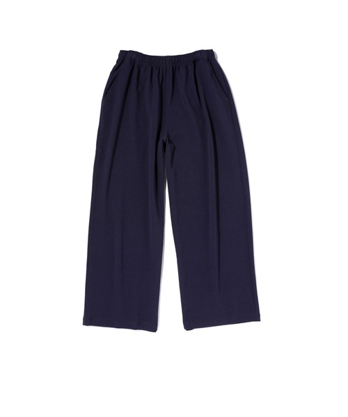 THOUSAND MILE（サウザンドマイル）の「[L's]EASY WIDE PANTS TECH WAFFLE/イージーワイドパンツ（その他パンツ・レディース・グレイッシュベージュ/ネイビー/スミクロ・FREE）」の3枚目の写真