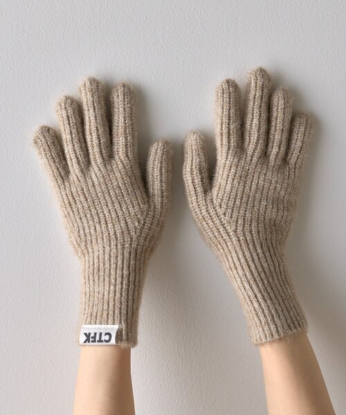 BIRTHDAY BAR(バースデイバー)の「【CONTROL FREAK】ソフトラメフィンガーグローブ(手袋・レディース・チャコールグレー/ベージュ/レッド・0)」の20枚目の写真