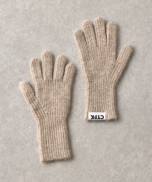 BIRTHDAY BAR(バースデイバー)の「【CONTROL FREAK】ソフトラメフィンガーグローブ(手袋・レディース・チャコールグレー/ベージュ/レッド・0)」の12枚目の写真