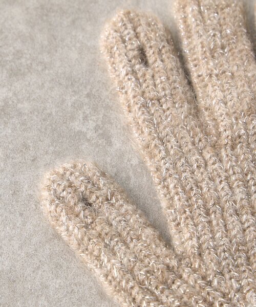 BIRTHDAY BAR(バースデイバー)の「【CONTROL FREAK】ソフトラメフィンガーグローブ(手袋・レディース・チャコールグレー/ベージュ/レッド・0)」の14枚目の写真