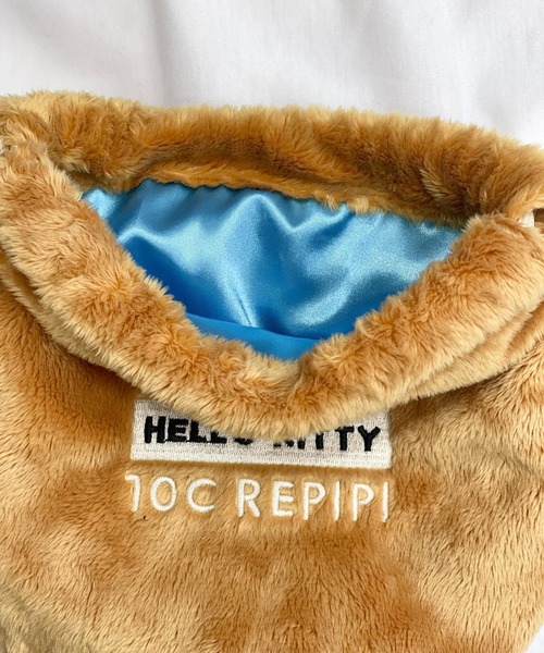 repipi armario（レピピ アルマリオ）の「【HELLO KITTY】【10C REPIPI】フェイスキンチャク（その他雑貨・キッズ・ベージュ/ブラック系その他/ホワイト・FREE）」の14枚目の写真