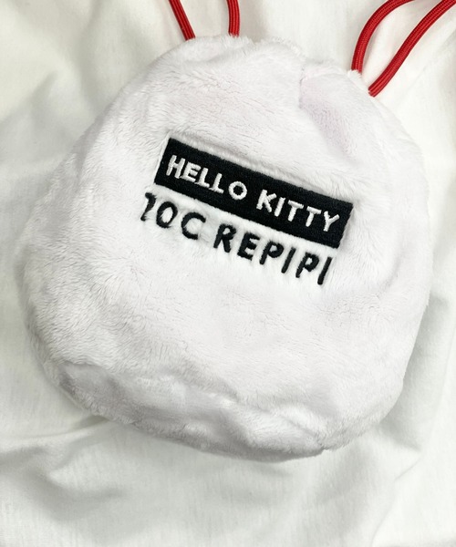 repipi armario（レピピ アルマリオ）の「【HELLO KITTY】【10C REPIPI】フェイスキンチャク（その他雑貨・キッズ・ベージュ/ブラック系その他/ホワイト・FREE）」の16枚目の写真