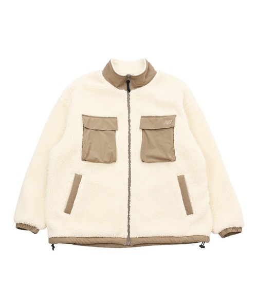 セール】ボアフリースジャケット（ブルゾン）｜New Balance