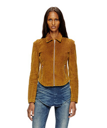 DIESEL ディーゼル レディース コート ダブルジップアップ サイドポケット DIESEL ディーゼル レディース コート ダブルジップアップ サイドポケット