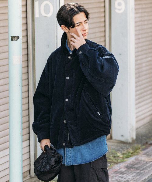NAUTICA/ノーティカ 中綿 ストーンバイオ加工 コーデュロイブルゾン
