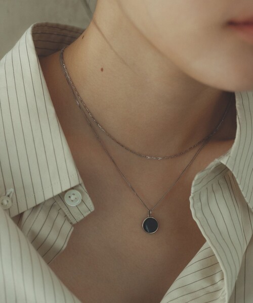 by Preek(バイプリーク)の「<MIZUKI HANAYAMA×by Preek>シンプル ネックレス(ネックレス・レディース・シルバー/ゴールド・FREE)」の5枚目の写真