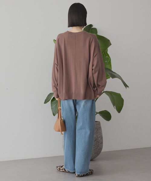 セール】バイパチルーズニットプルオーバー（ニット/セーター