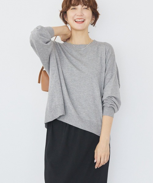 シールームリン Sweatlikeルーズニットプルオーバー REAL BUY ITEMS vol.02 ITEM – Sea Room lynn