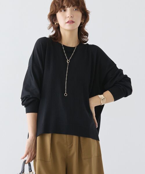 新品❤️CPG❤️プルオーバー セール】コンパクトフードニットプルオーバー（ニット/セーター）｜A