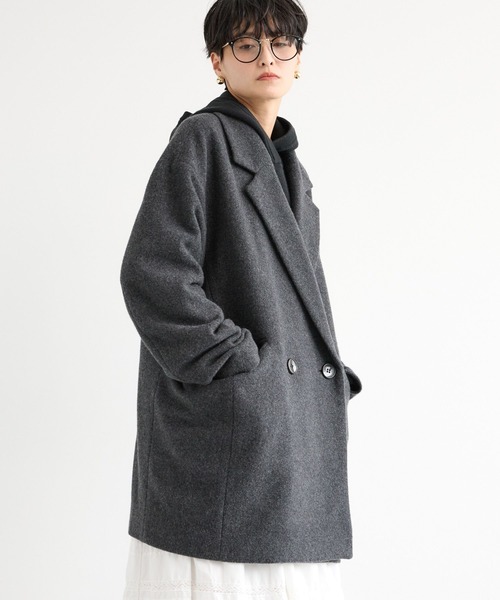 BARNYARDSTORM / ダブルショートコート（ピーコート