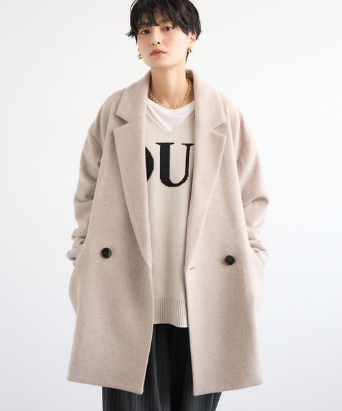 BARNYARDSTORM / ダブルショートコート（ピーコート