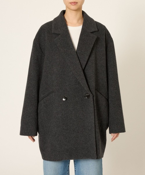 値下げ‼︎ BARNYARDSTORM 黒 ピーコート BARNYARDSTORM（バンヤードストーム） ピーコート pコート