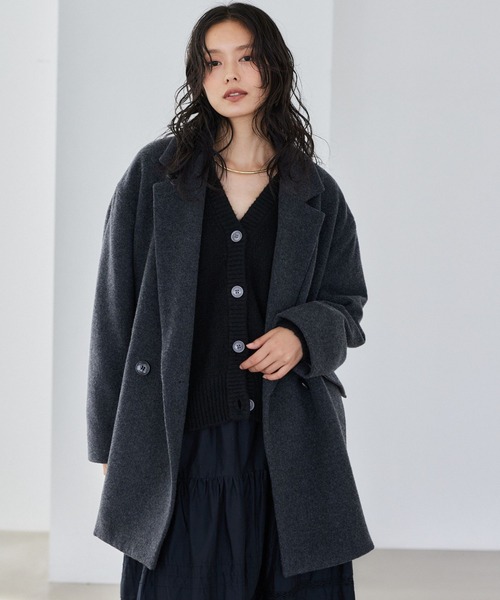 セール】BARNYARDSTORM / ダブルショートコート（ピーコート