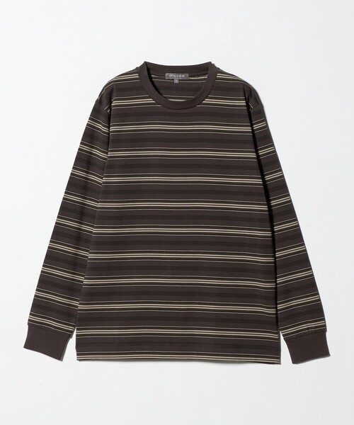 A DAY IN THE LIFE UNITED ARROWS(アデイインザライフユナイテッドアローズ)の「マルチボーダー クルーネックカットソー<A DAY IN THE LIFE>(Tシャツ/カットソー・メンズ・その他1/その他3/その他2・M/S/L)」の3枚目の写真