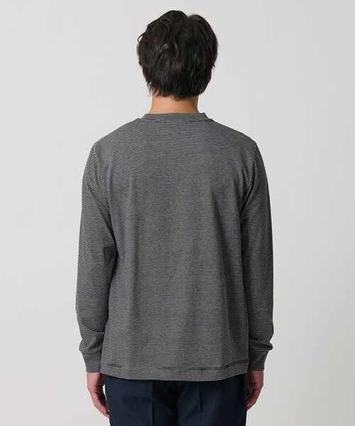 A DAY IN THE LIFE UNITED ARROWS(アデイインザライフユナイテッドアローズ)の「マルチボーダー クルーネックカットソー<A DAY IN THE LIFE>(Tシャツ/カットソー・メンズ・その他1/その他3/その他2・M/S/L)」の6枚目の写真