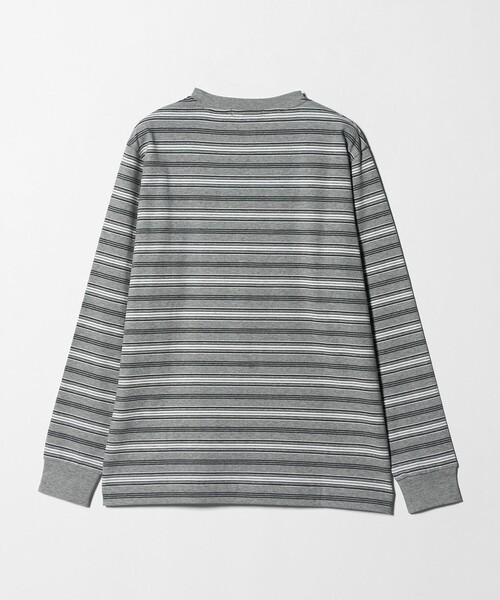 A DAY IN THE LIFE UNITED ARROWS(アデイインザライフユナイテッドアローズ)の「マルチボーダー クルーネックカットソー<A DAY IN THE LIFE>(Tシャツ/カットソー・メンズ・その他1/その他3/その他2・M/S/L)」の7枚目の写真