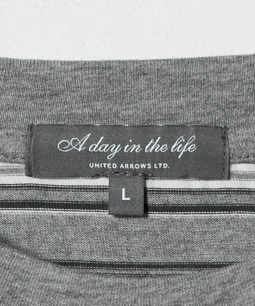 A DAY IN THE LIFE UNITED ARROWS(アデイインザライフユナイテッドアローズ)の「マルチボーダー クルーネックカットソー<A DAY IN THE LIFE>(Tシャツ/カットソー・メンズ・その他1/その他3/その他2・M/S/L)」の17枚目の写真
