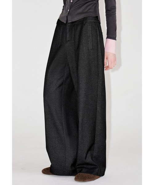 ワイドストレートスラックス FD25K007【Fano Studios】【2025AW