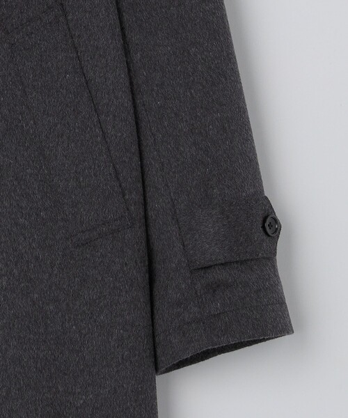 SHIPS（シップス）の「SHIPS: ウール ビーバー ステンカラー コート（ステンカラーコート・メンズ・ダークグレー・SMALL/MEDIUM/LARGE）」の15枚目の写真