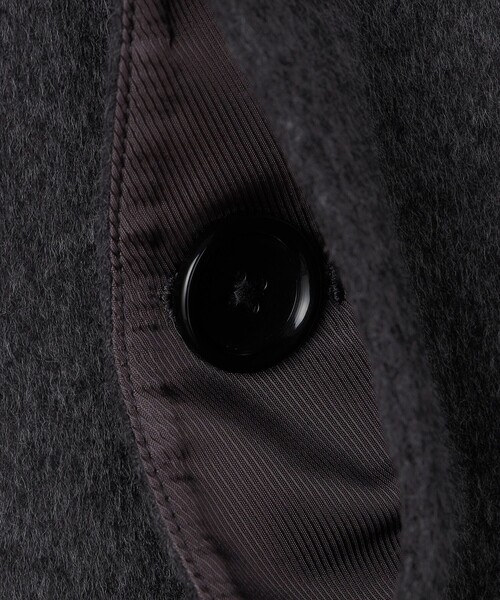 SHIPS（シップス）の「SHIPS: ウール ビーバー ステンカラー コート（ステンカラーコート・メンズ・ダークグレー・SMALL/MEDIUM/LARGE）」の20枚目の写真