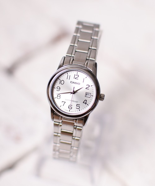ARCHIVER(アーカイバ)の「【RES】【CASIO(カシオ)】クラシックドレス カラーフェイス(アナログ腕時計・レディース・ピンク/シルバー系その他2/シルバー・FREE)」の2枚目の写真