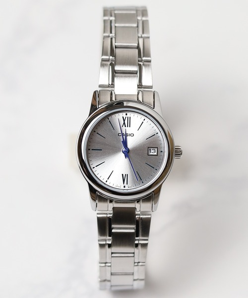 ARCHIVER(アーカイバ)の「【RES】【CASIO(カシオ)】クラシックドレス カラーフェイス(アナログ腕時計・レディース・ピンク/シルバー系その他2/シルバー・FREE)」の3枚目の写真