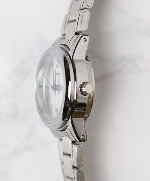 ARCHIVER(アーカイバ)の「【RES】【CASIO(カシオ)】クラシックドレス カラーフェイス(アナログ腕時計・レディース・ピンク/シルバー系その他2/シルバー・FREE)」の7枚目の写真