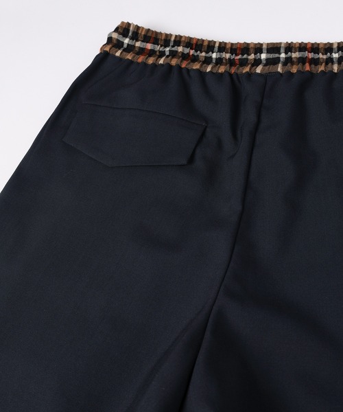 CULLNI for DAKS LONDON Tuck Drawstring Wide Pants（スラックス