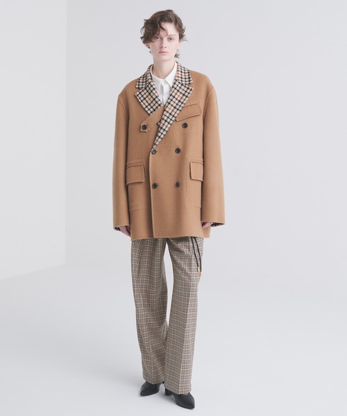 CULLNI for DAKS LONDON Tuck Drawstring Wide Pants（スラックス