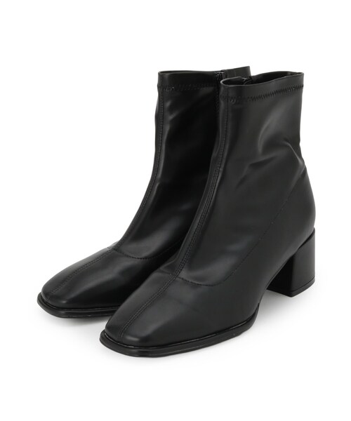 ESPERANZA（エスペランサ）の「【EC限定カラーあり】スクエアショートブーツ レイン対応（ブーツ・レディース・ブラウン系/ブラック/シルバー系6/アイボリー/グレイッシュベージュ・M/S/LL/L）」の20枚目の写真