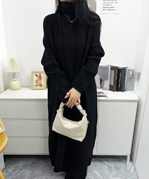 Forcement（フォースメント）の「トップス&スカート&ラップカーディガン3点セットアップ　カセット服（セットアップ）」