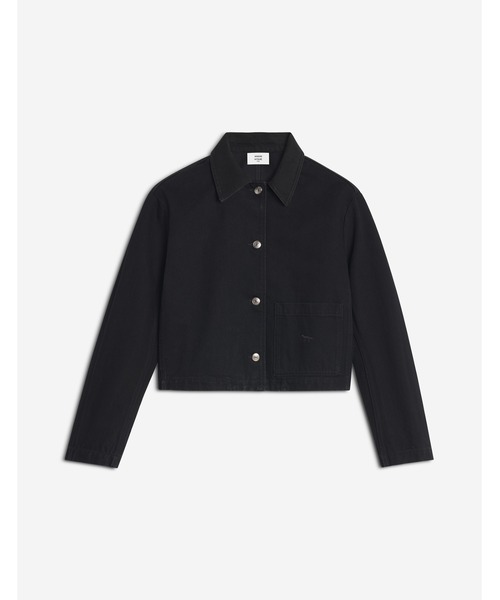 メゾンキツネ　新品未使用　大きめ　レディース　デニムジャケット　ブラック 中古・古着通販】maison kitsune (メゾンキツネ) MAISON KITSUNE