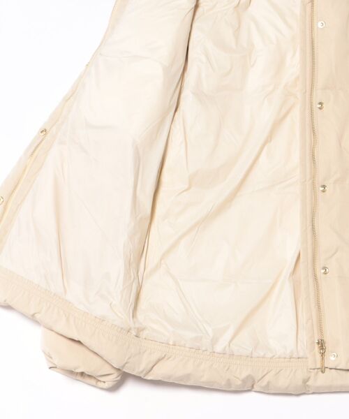 Arnold Palmer（アーノルドパーマー）の「フード ダウンジャケット（ダウンジャケット/コート・レディース・カーキ/ブラック/イエロー・S/M/L）」の4枚目の写真