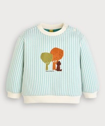 moimoln（モイモルン）の「ベアストライプ長袖トップス（Tシャツ/カットソー）」