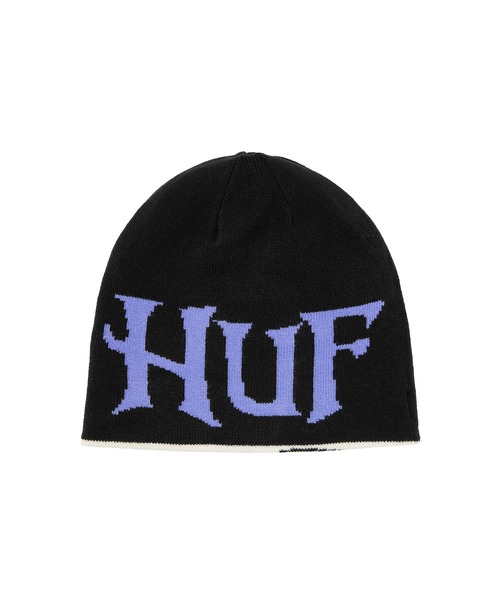 HUF（ハフ）の「HUF x NIGHTMARE BEFORE CHRISTMAS REVERSE SKULL BEANIE（ニットキャップ/ビーニー・メンズ・マルチ・O/S）」の3枚目の写真