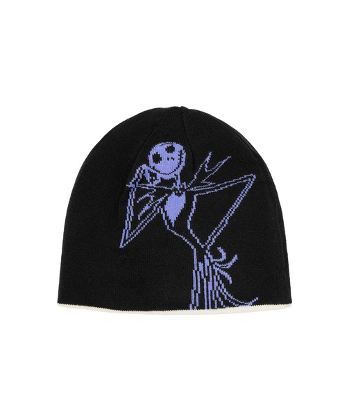 HUF（ハフ）の「HUF x NIGHTMARE BEFORE CHRISTMAS REVERSE SKULL BEANIE（ニットキャップ/ビーニー・メンズ・マルチ・O/S）」の4枚目の写真