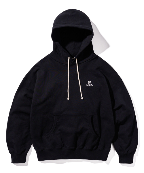 AECA(エイカ)の「EVERYDAY AECA CLOVER HOODIE-BLACK(パーカー・レディース・その他・LARGE/SMALL/MEDIUM/X-LARGE/W)」の1枚目の写真