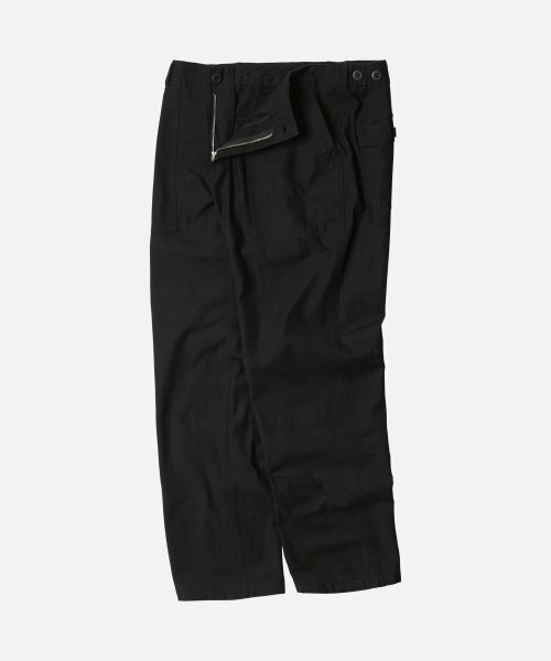 FRIZMWORKS（フリズムワークス）の「BACKSATIN FATIGUE PANTS _ BLACK（その他パンツ・メンズ・その他・SMALL/MEDIUM/LARGE/X-LARGE）」の2枚目の写真