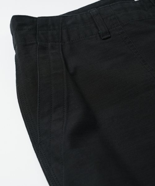 FRIZMWORKS（フリズムワークス）の「BACKSATIN FATIGUE PANTS _ BLACK（その他パンツ・メンズ・その他・SMALL/MEDIUM/LARGE/X-LARGE）」の5枚目の写真